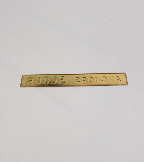 SCOLA advertising sign