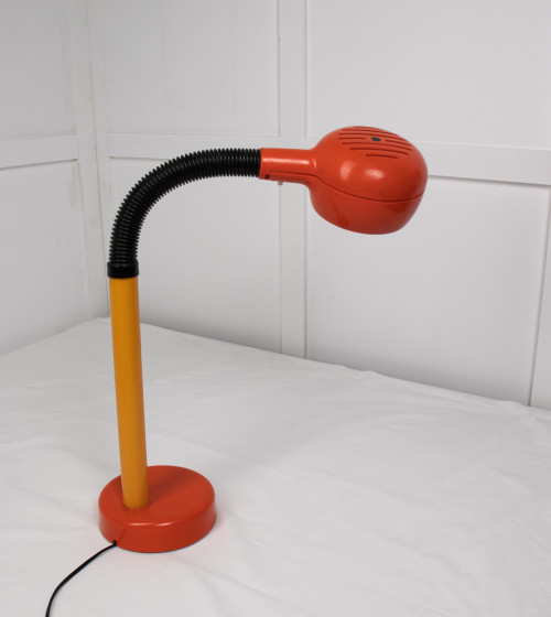 Lampe orange fléxible, modèle COBRA