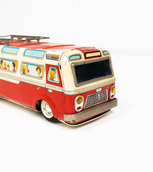 Jouet autobus métallique