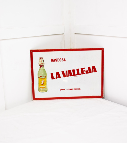 Placa metàl·lica LA VALLEJA