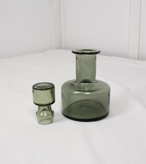 Bouteille en verre fumé TAPIO WIRKKALA