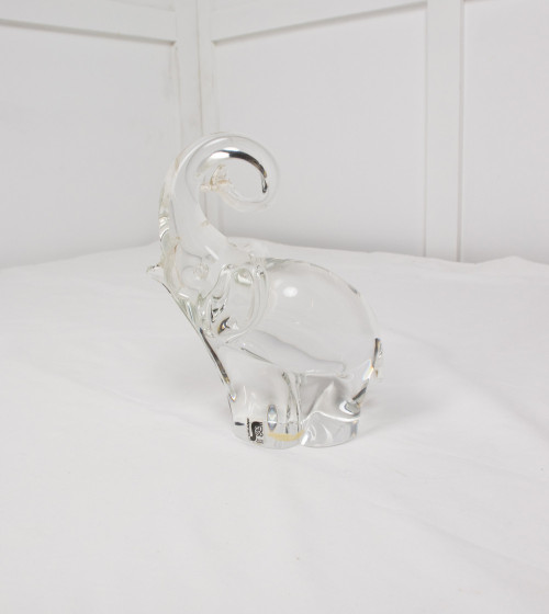 Éléphant SEGUSO en verre de Murano (20cm)