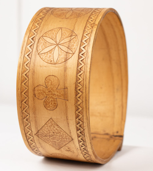 Molde de madera para queso