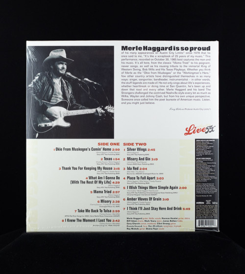 Merle Haggard, Live From Austin, Tx