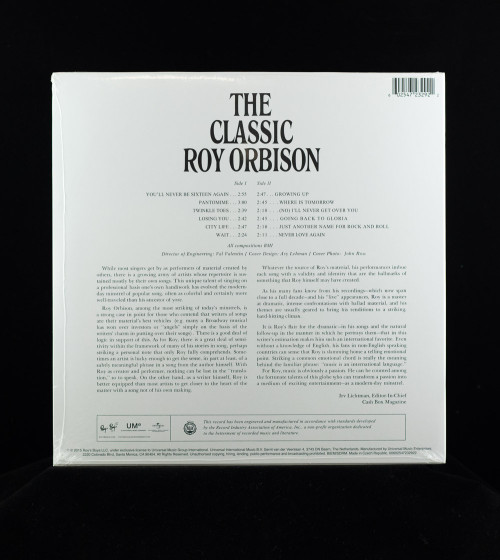 Roy Orbison, The Classic Roy Orbison