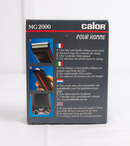 Rasoir électrique CALOR MG2000