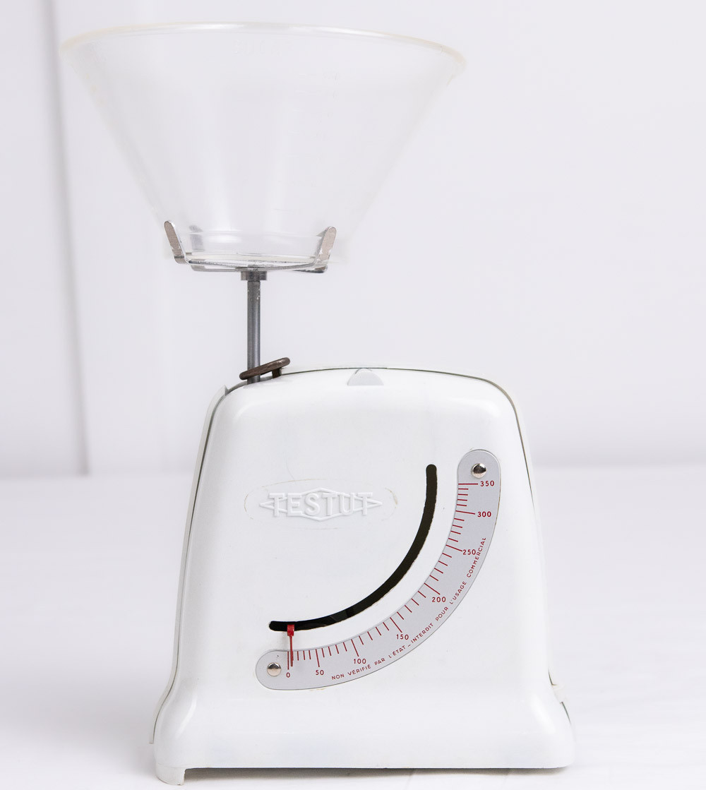 TESTUT báscula con cuenco plástico 350gr TESTUT báscula con cuenco plástico 350gr