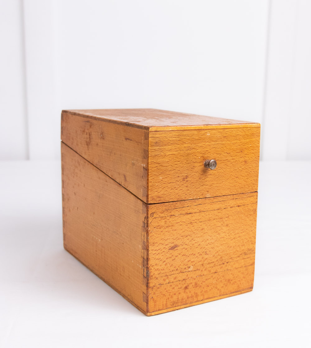Caja madera sin separadores Caja madera sin separadores