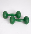 Haltères 4,5kg verts