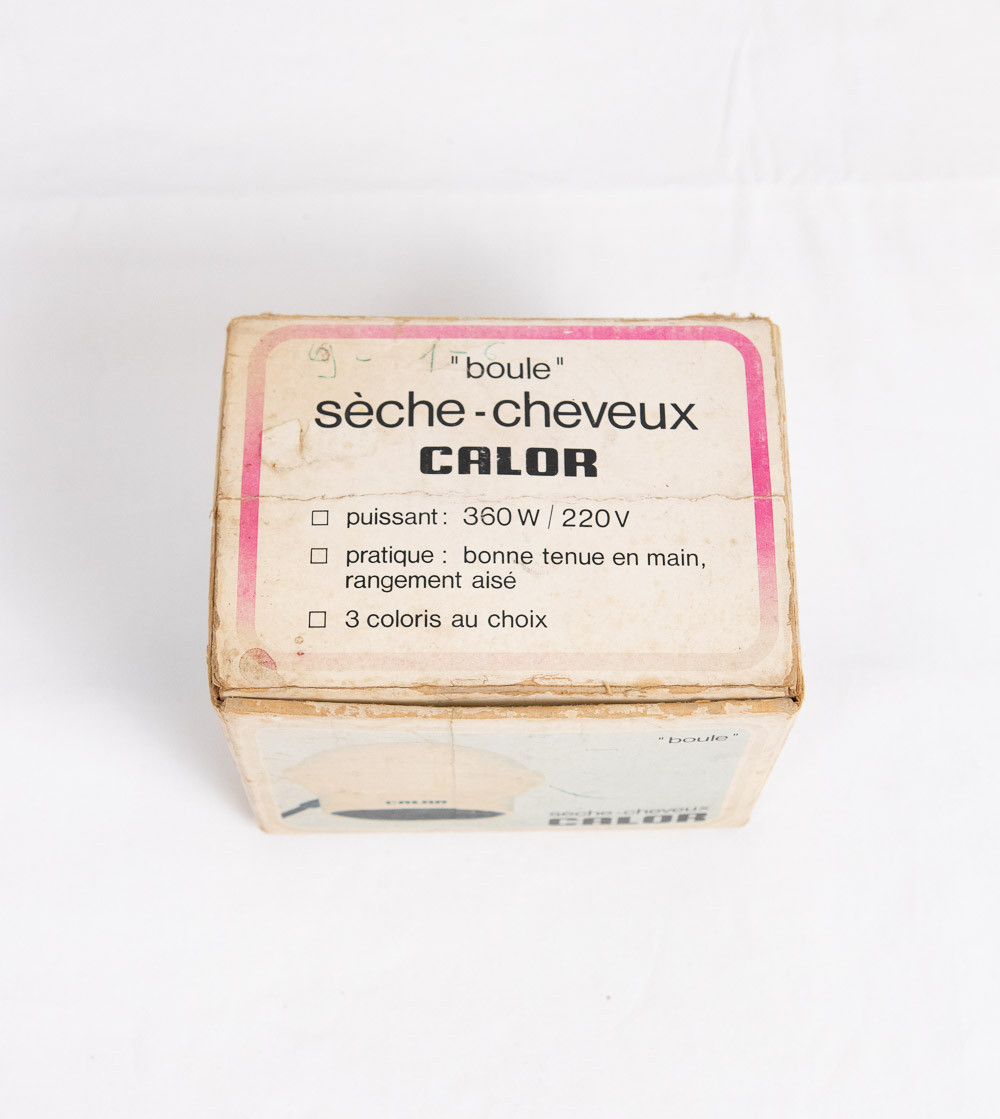 Sèche-cheveux boule CALOR orange