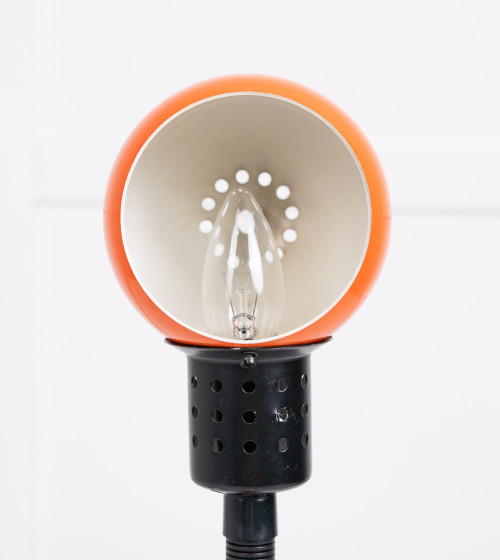 Lampe de table orange
