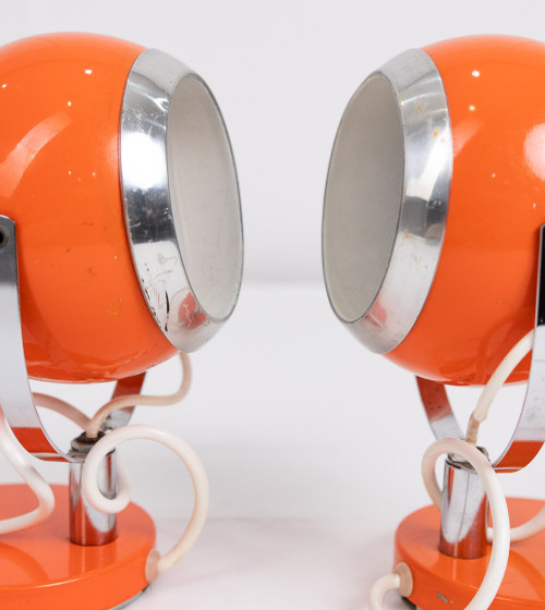 Conjunt lampares taronjes