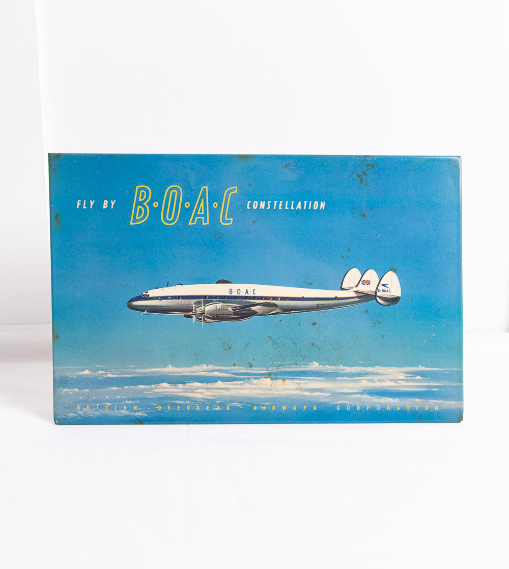 Plaque métallique B.O.A.C.