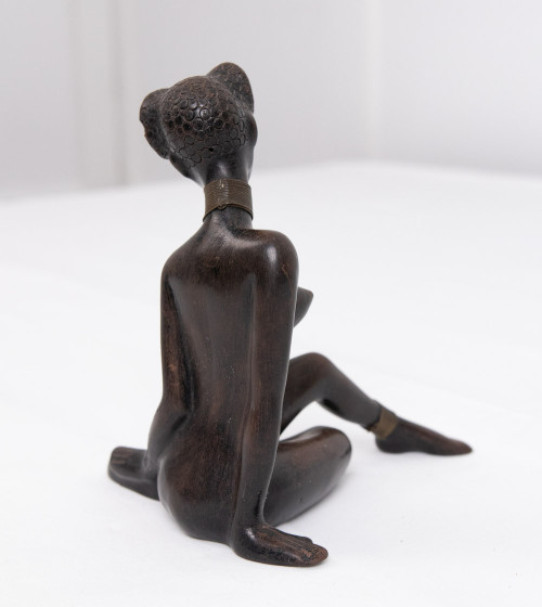 Sculpture en céramique LEOPOLD ANZENGRUBER