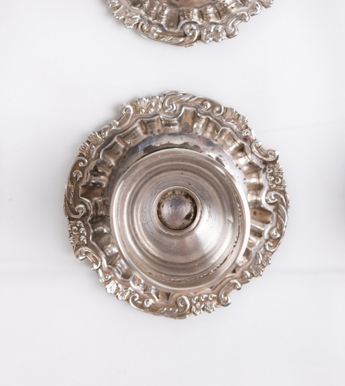 Huevera de plata (6 piezas)