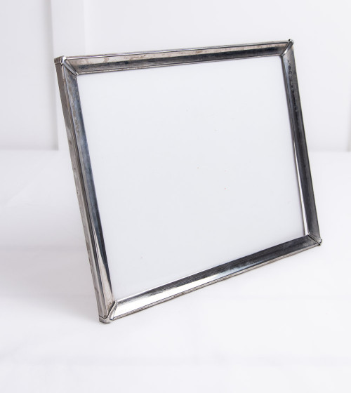 Cadre photo en argent