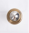 Coctelera metal plateado