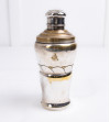 Coctelera metal plateado