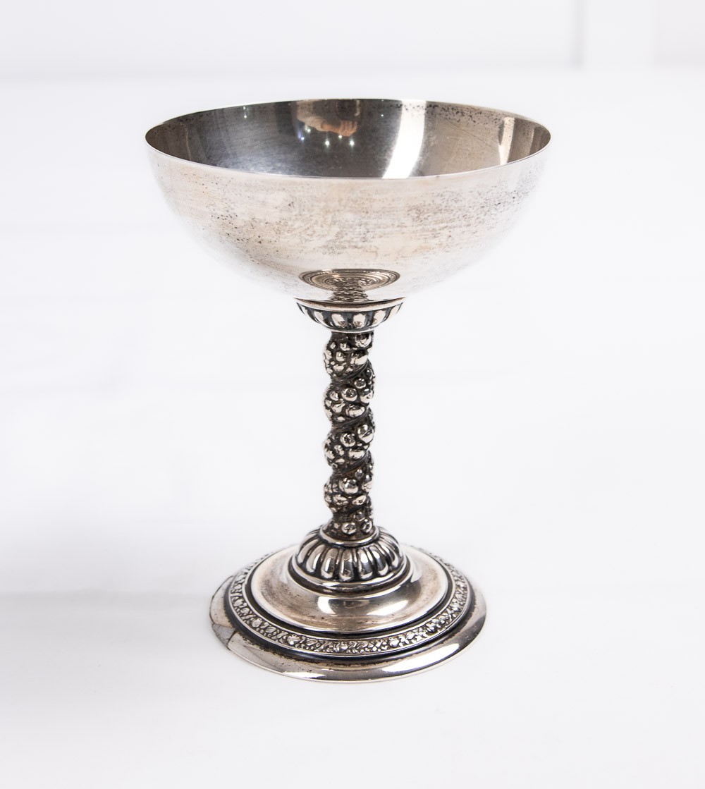 Small silver cup