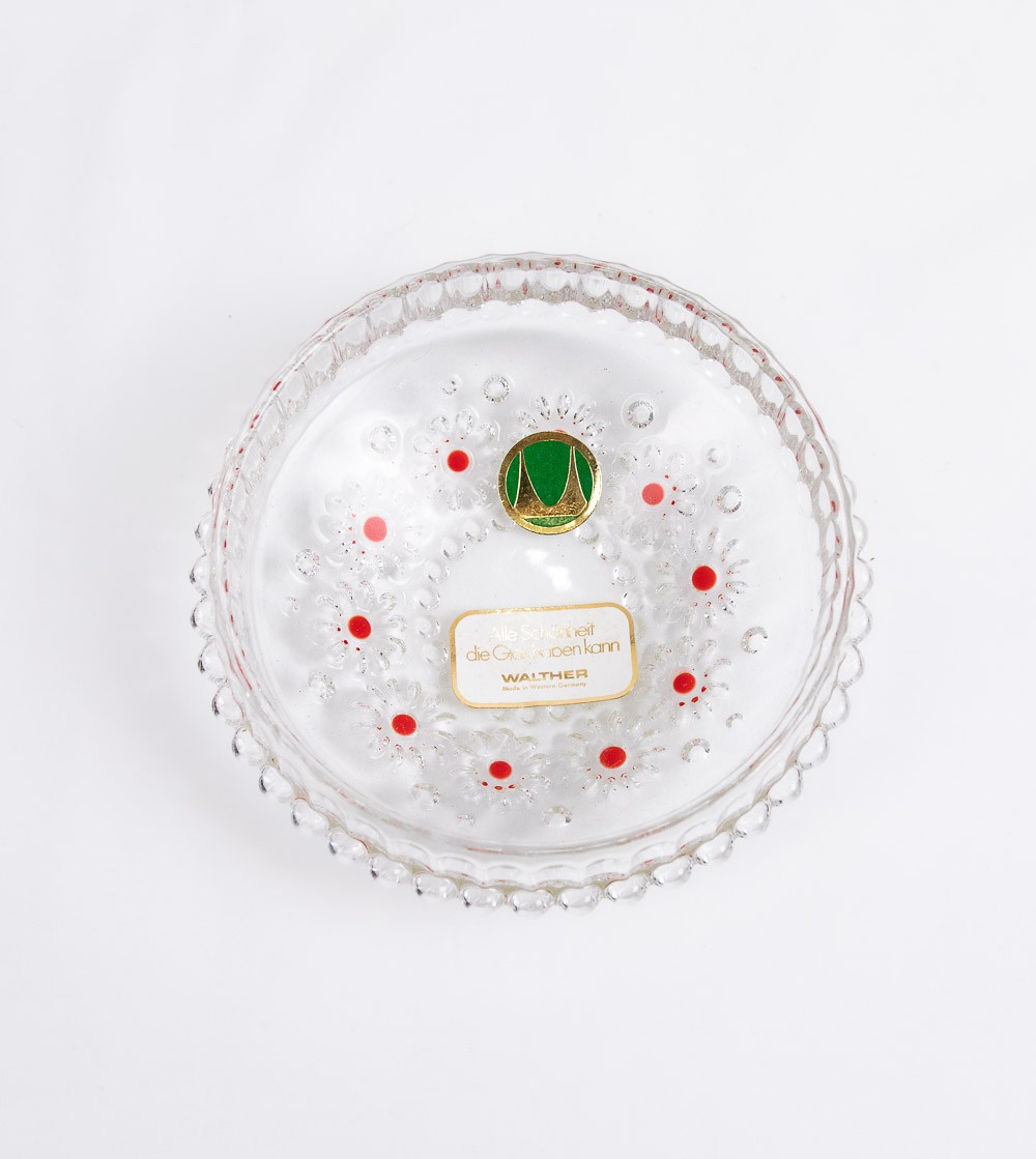 Coupelle cristal