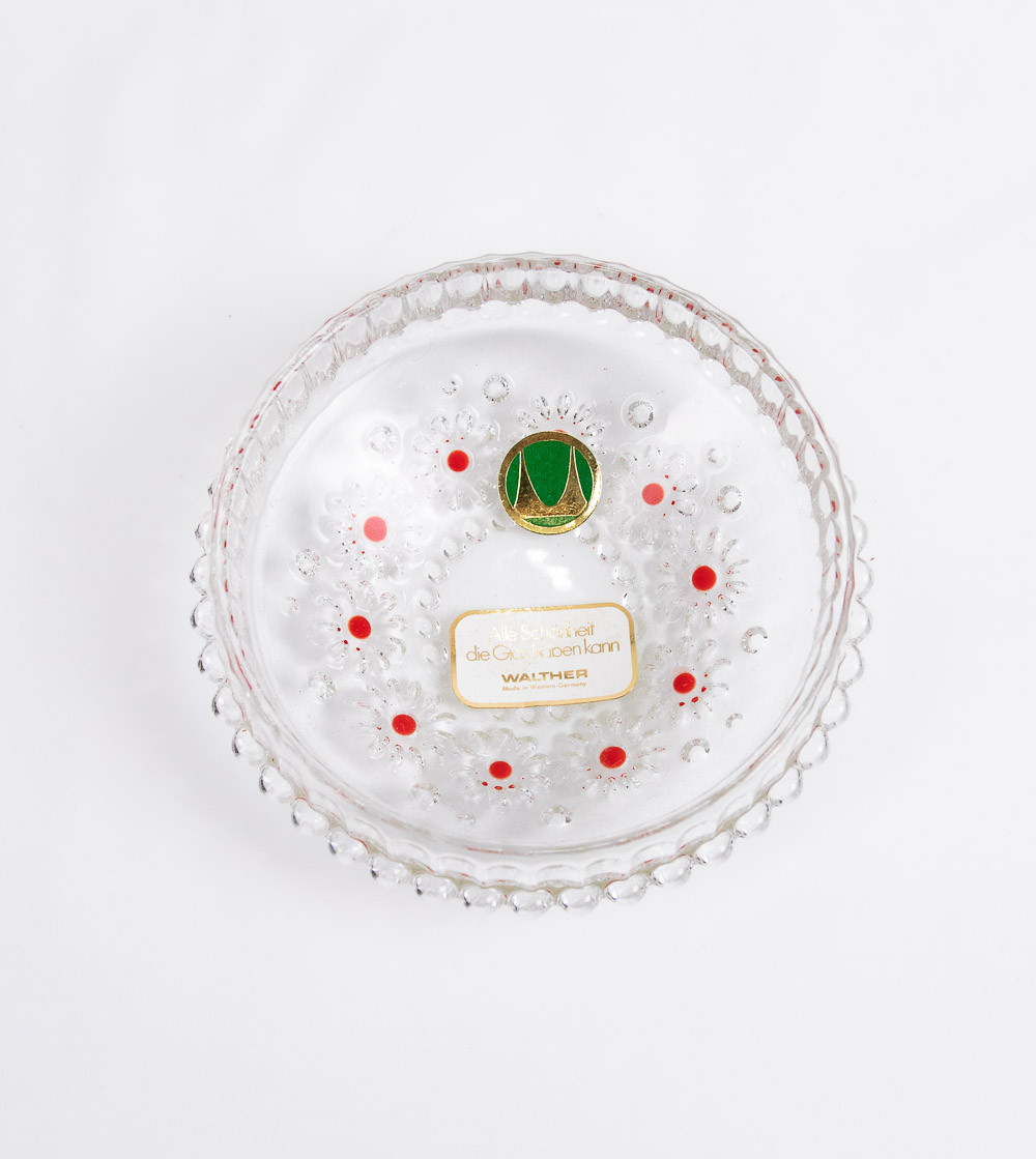Coupelle cristal