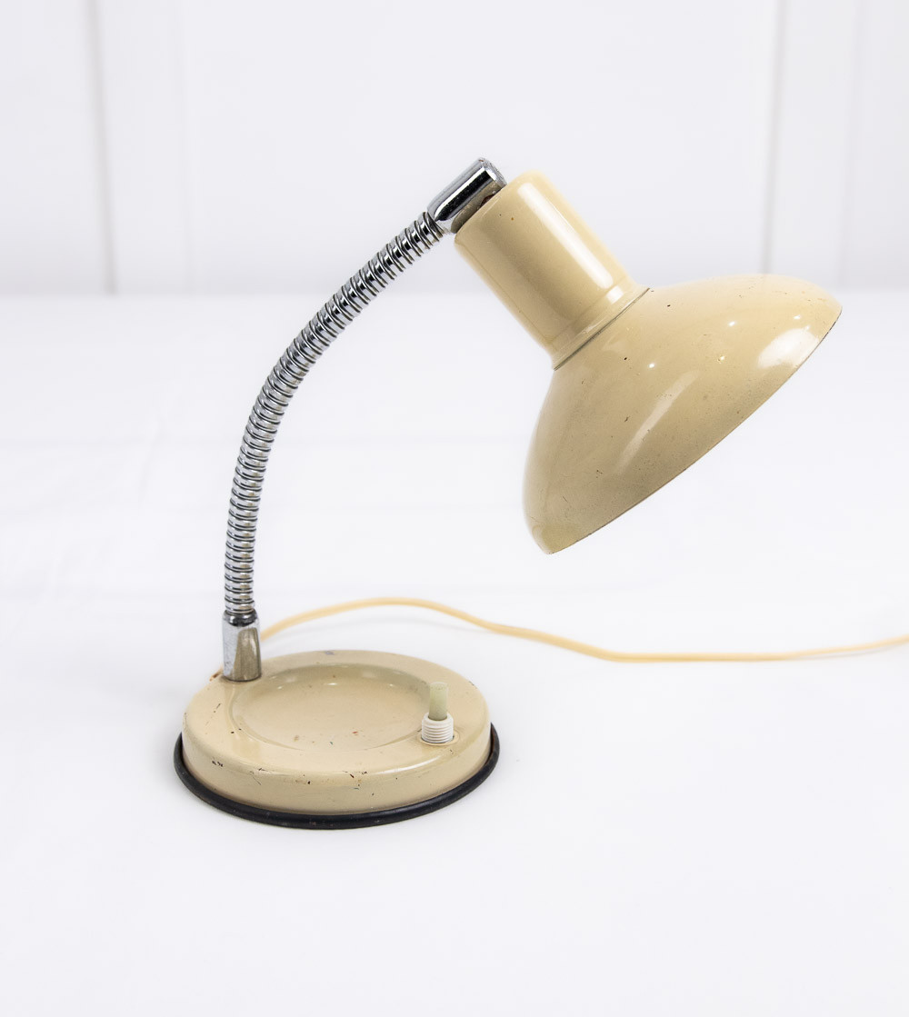 Lampe de table beige