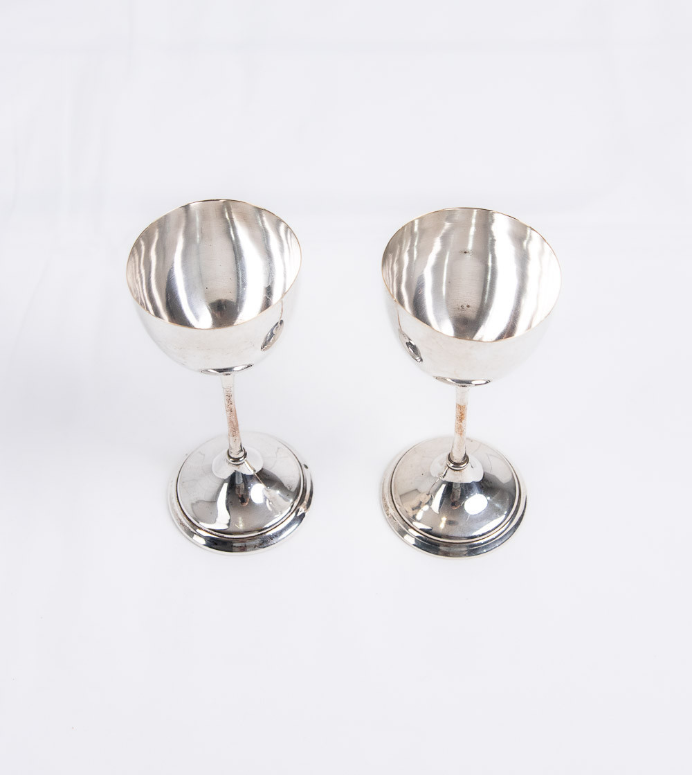 Copes de plata (2 unitats)