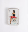 Juego de cartas tapa verda
